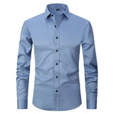 Lucas™ | Dehnbares Anti-Knitter-Shirt