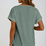 Riza™ - Lässiges Lochmuster Top