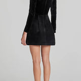 Barbara - Minikleid aus Samt