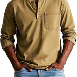 Ellis™ - Vintage Henley Shirt