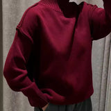 Isabella - Gestrickter Rollkragenpullover
