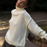Isabella - Gestrickter Rollkragenpullover