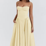 Phoebe - Vintage Cross-Border Modisches Tank Langkleid