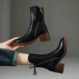 Helene - Leder Stiefeletten