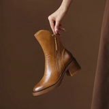 Helene - Leder Stiefeletten