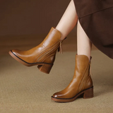Helene - Leder Stiefeletten