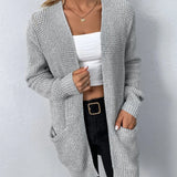 Nancy - Bequemer Strick-Cardigan mit praktischen Taschen
