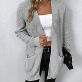 Nancy - Bequemer Strick-Cardigan mit praktischen Taschen