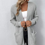 Nancy - Bequemer Strick-Cardigan mit praktischen Taschen