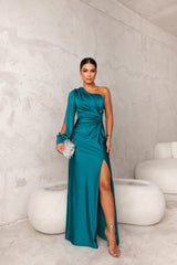 Alison - Elegantes Schlitz-Maxikleid