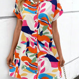 Tiana - Bedrucktes Hemdblusenkleid