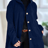 Cordia™ - Bequeme Cord-Jacke mit Kapuze