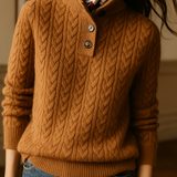 Arden Pullover mit Knopfleiste
