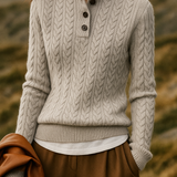 Arden Pullover mit Knopfleiste