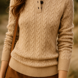 Arden Pullover mit Knopfleiste