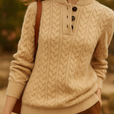Arden Pullover mit Knopfleiste