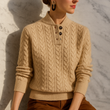 Arden Pullover mit Knopfleiste