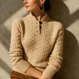 Arden Pullover mit Knopfleiste