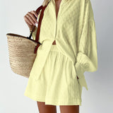 Elizabeth™ - Luftiges Shirt- und Shorts-Set