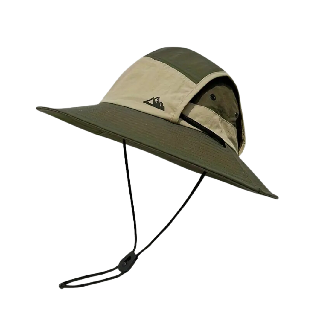 Faltbarer Outdoor-Sonnenhut mit UV-Schutz UPF 50+
