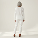 Wilma | Schlichter Pullover mit V-Ausschnitt