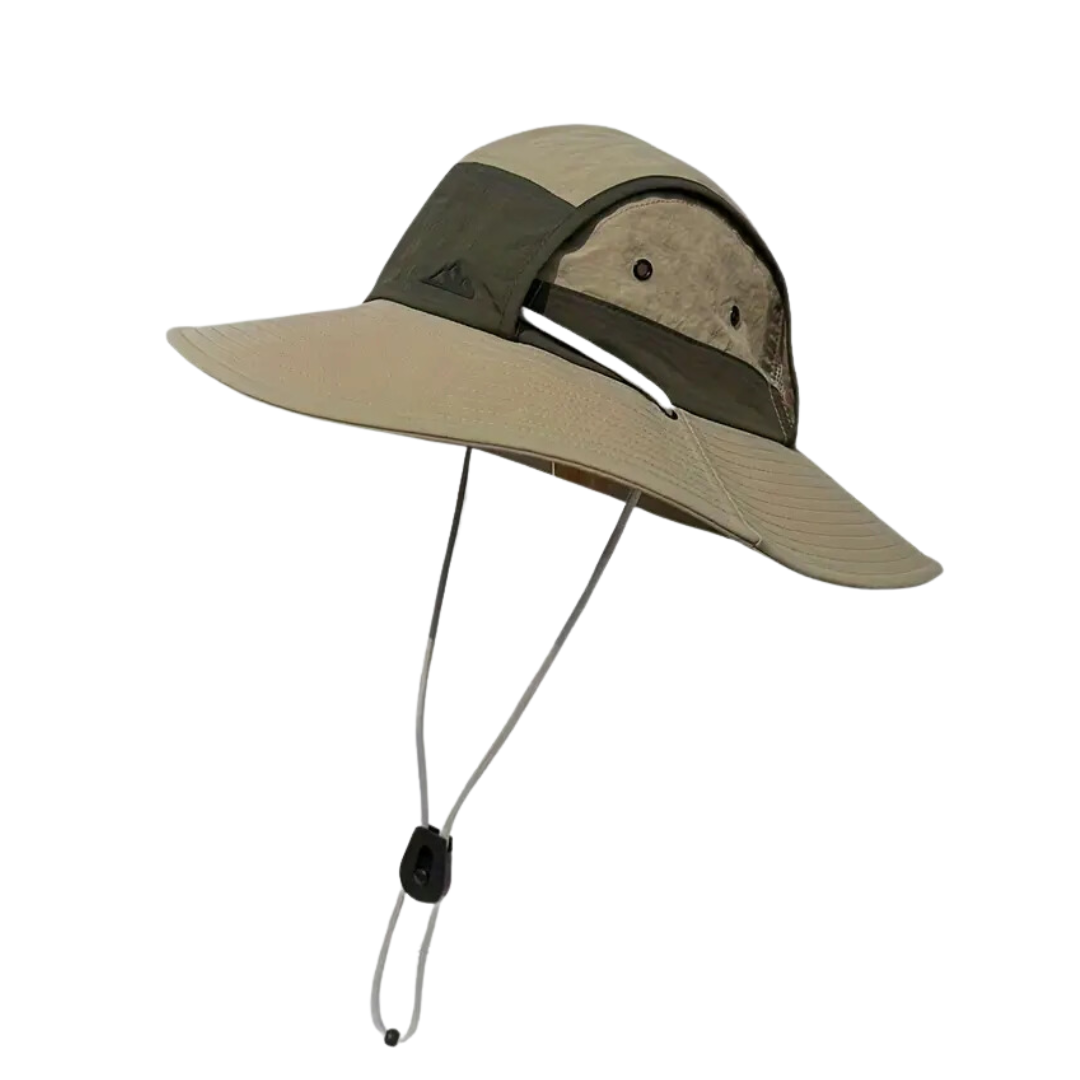 Faltbarer Outdoor-Sonnenhut mit UV-Schutz UPF 50+