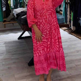 Carmilla - Lebhaftes Bedrucktes Kleid