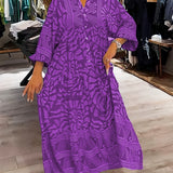 Carmilla - Lebhaftes Bedrucktes Kleid