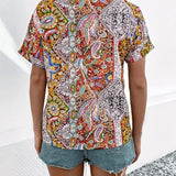 Livia - Lockeres Sommer-Paisley-Top