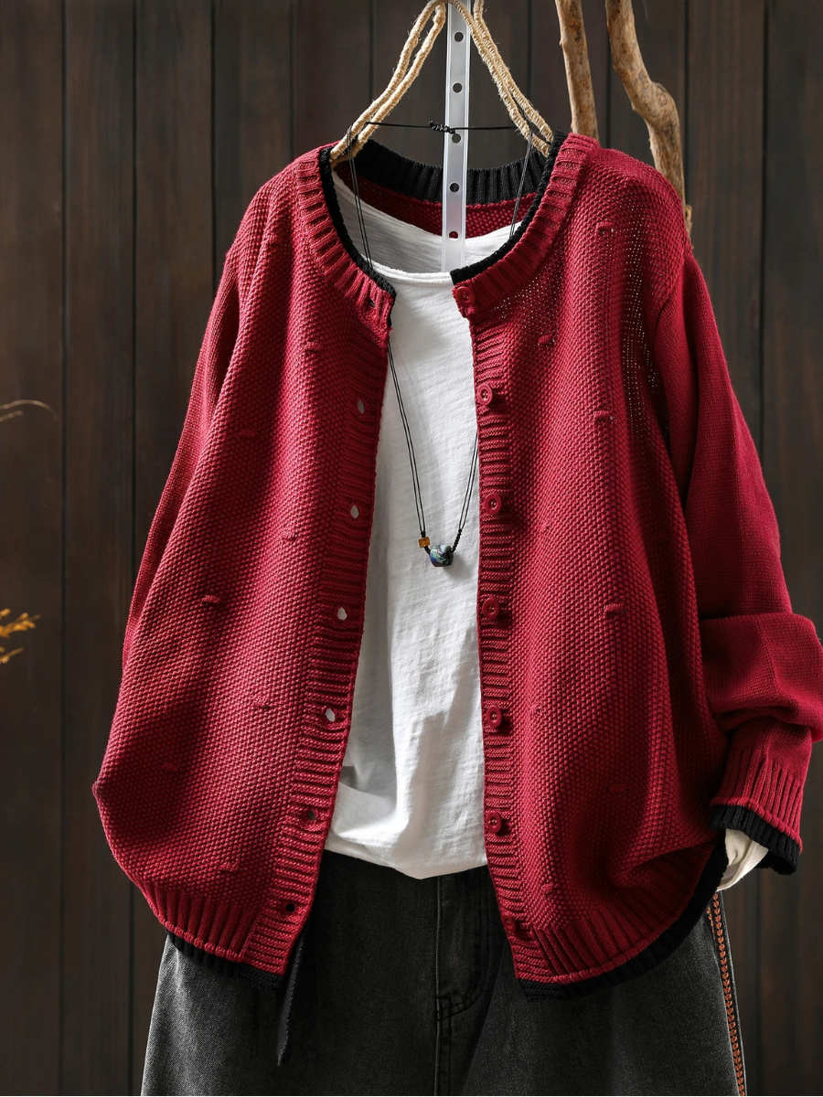 DIE ISOLDE | STRUKTURIERTER CARDIGAN