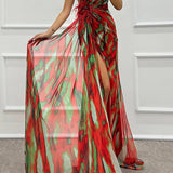 Elena | Lebhaftes Maxikleid