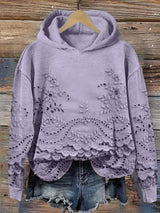 Ravella™ - Vintage Bedruckter Hoodie