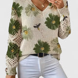 Deborah™ - Lässiger Floral-Pullover