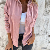 Concetta - Freizeitjacke Mit Kapuze Und Reißverschluss