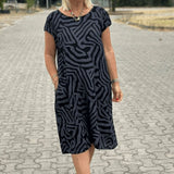 Avanille | Sommerkleid mit Rundhalsausschnitt
