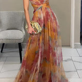 Alina | Atemhaftes Maxi-Kleid