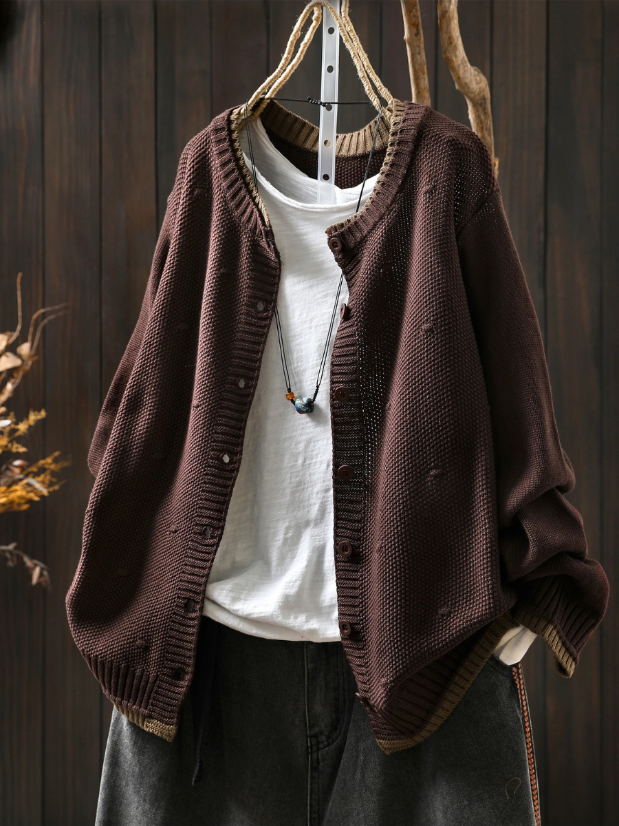DIE ISOLDE | STRUKTURIERTER CARDIGAN