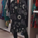 Marlene™ - Lässiges Kleid mit geometrischem Druck