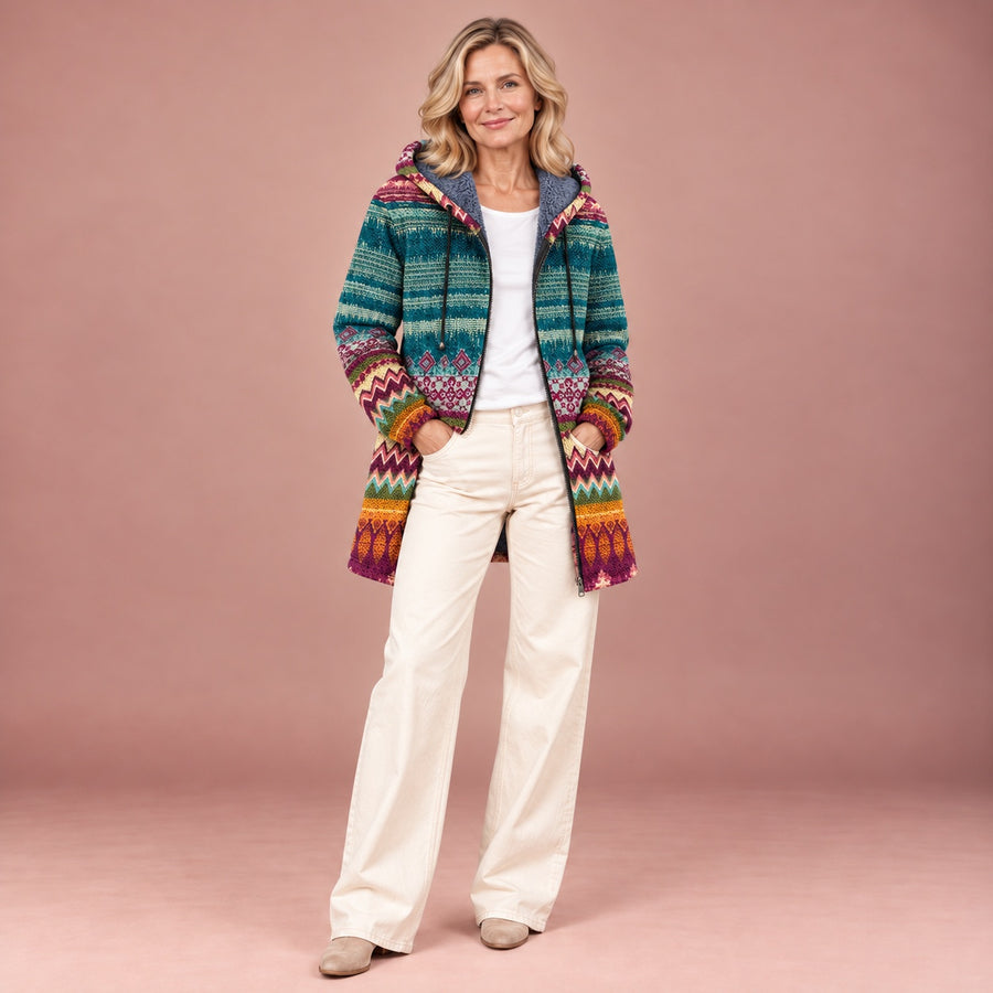 Clara – Jacke mit Ethnomuster