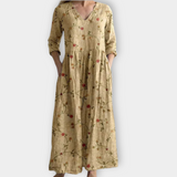 Marzena | Boho Maxikleid aus weichem Premiumstoff