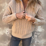 Rosalia™ - Premium Freizeit-Half-Zip-Pullover