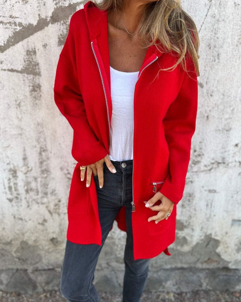 Naomi™ - Lässige Kapuzenjacke