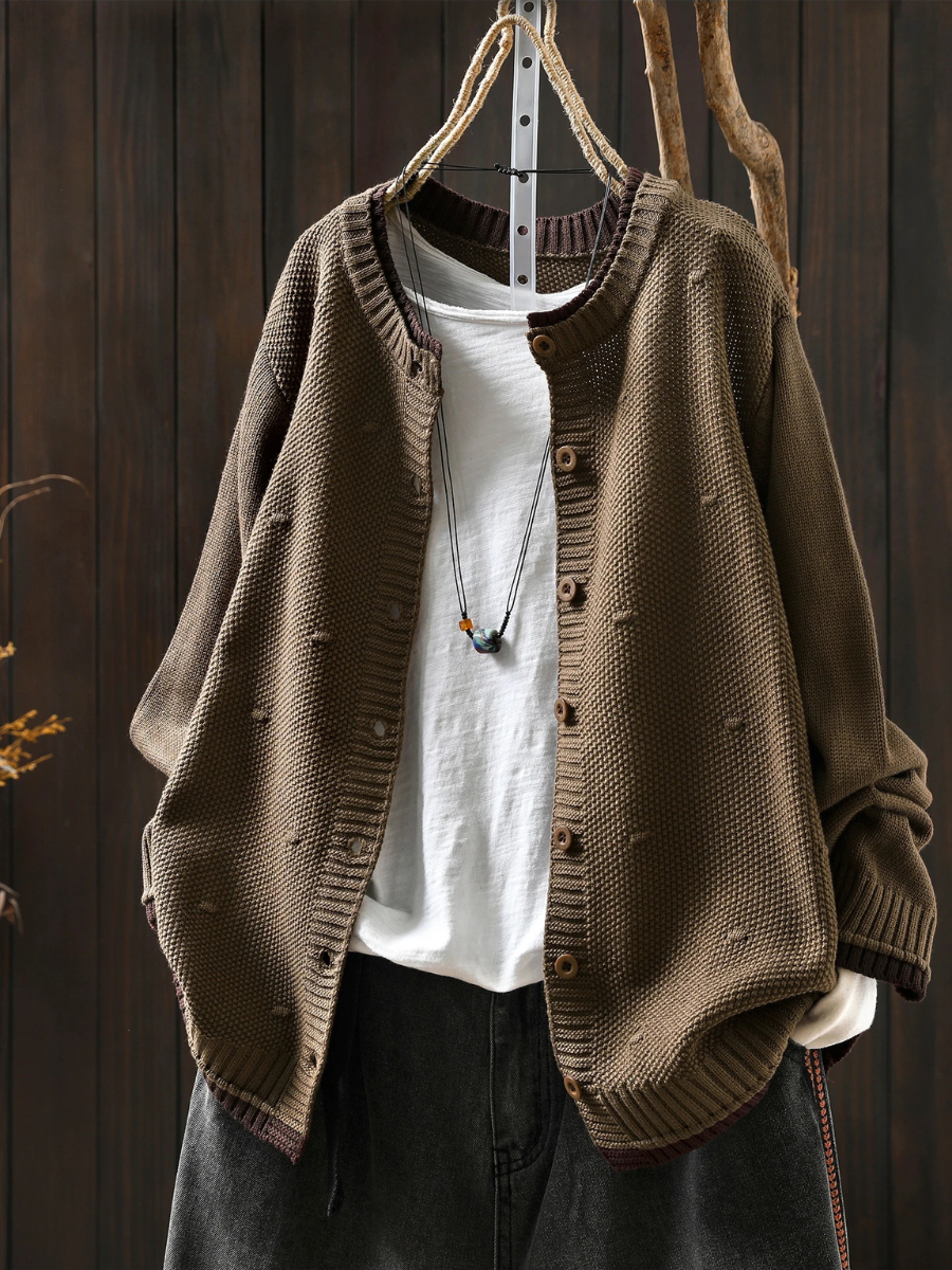 DIE ISOLDE | STRUKTURIERTER CARDIGAN