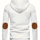 Emanuele - Männer Waffel Casual Hoodies
