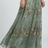 Selora | Halter Bloom Flow Maxi Kleid