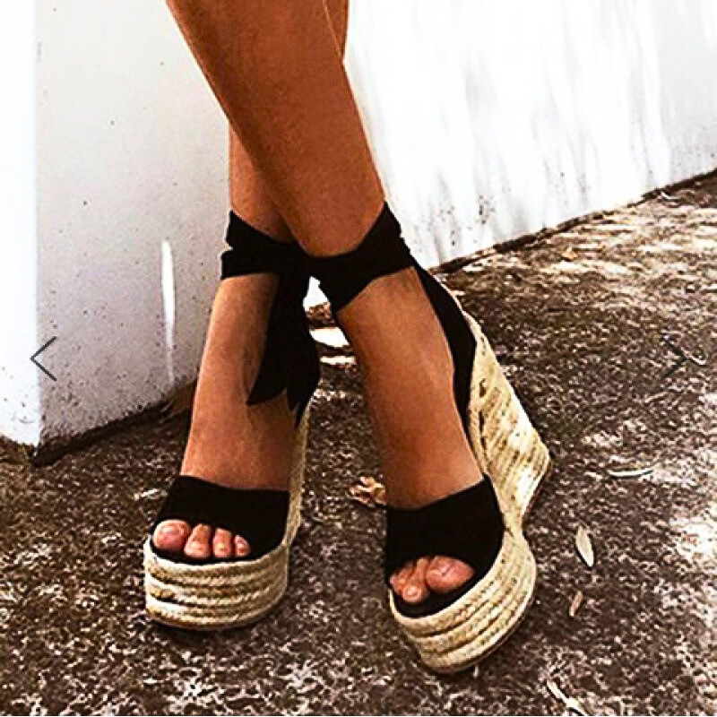 Serena™ - Elegante Espadrille Wedges