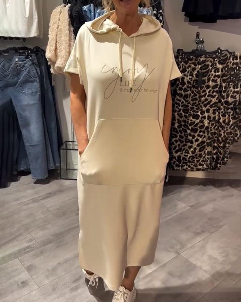 Bridget - Lässiges Hoodie-Kleid