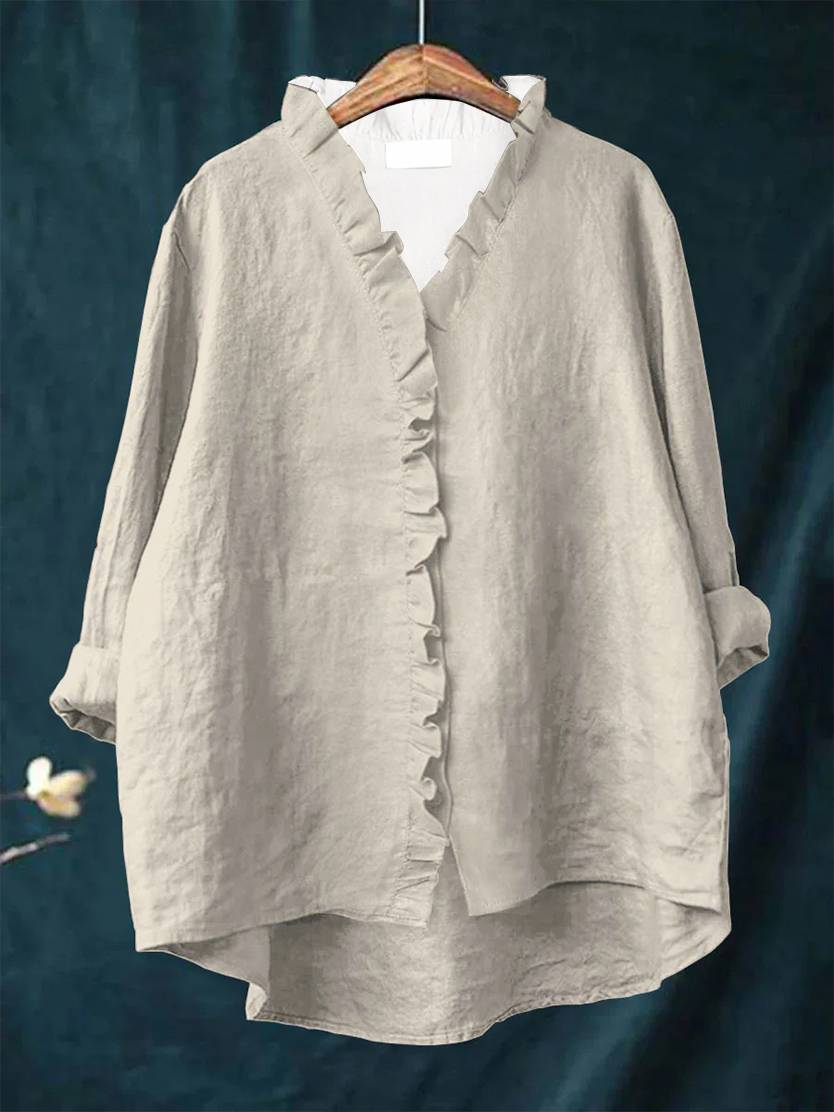 Veronica™ - Premium Rüschenshirt