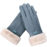 Warme Handschuhe mit Touchscreen