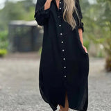 Bianca™ - Bequemes italienisches Baumwollkleid
